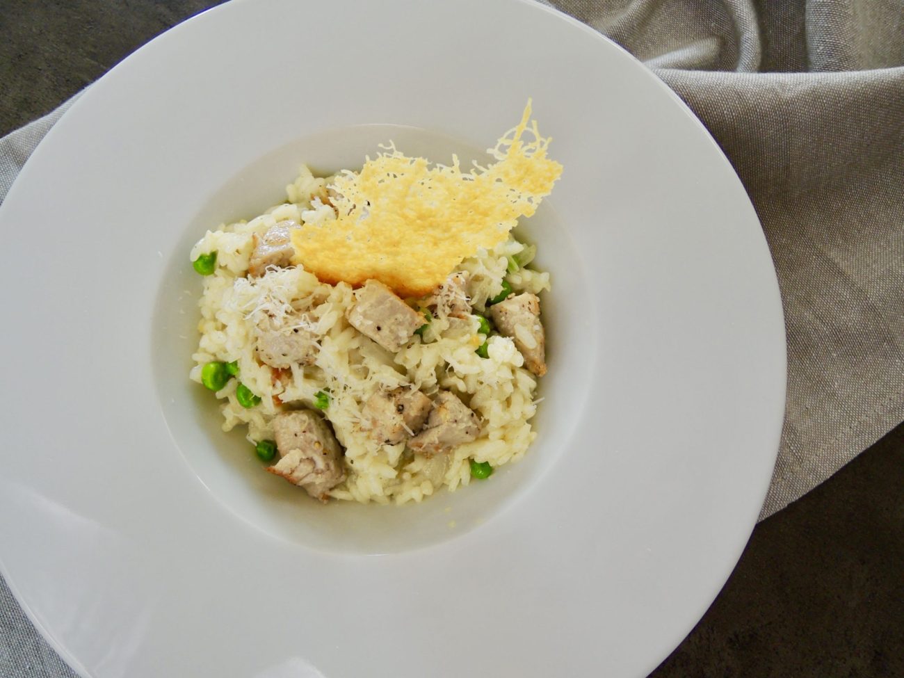 Italské risotto s tuňákem