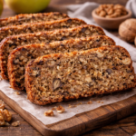 Jablečný chlebíček z ovesných vloček