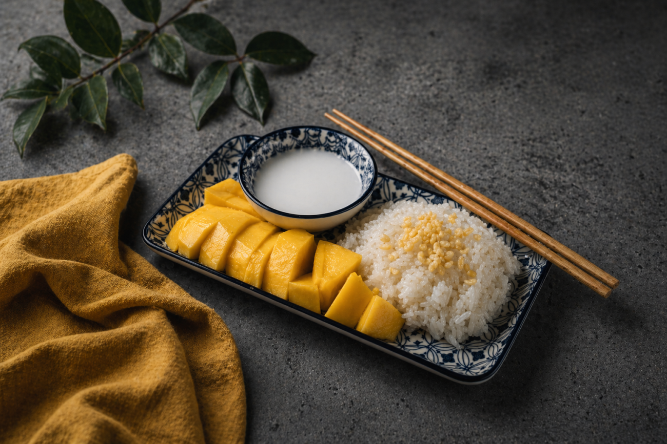 Mango sticky rice