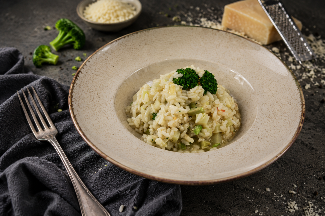 Risotto s brokolicí