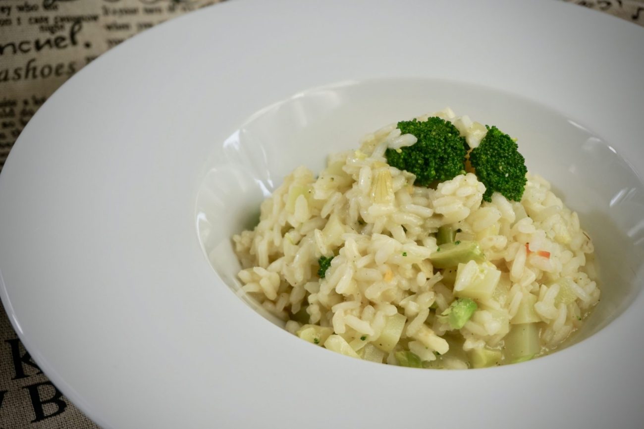 Risotto s brokolicí