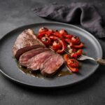 Steak Maminha s restovanou zeleninou