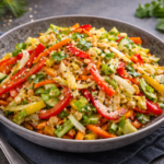 Barevný asijský salát