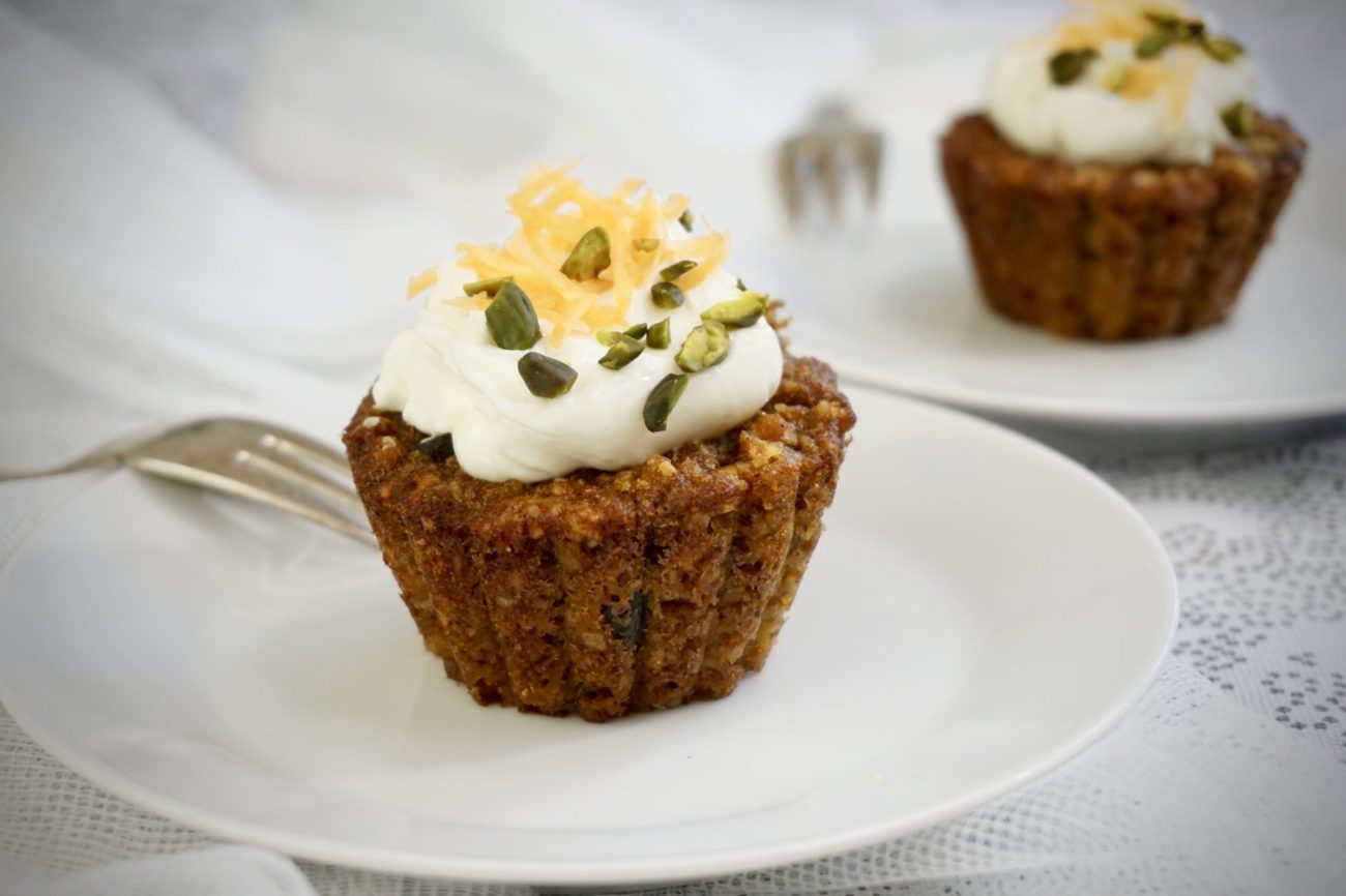 Mrkvové muffiny z ovesných vloček