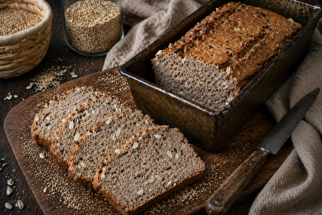 Domácí žitný chléb z kvásku