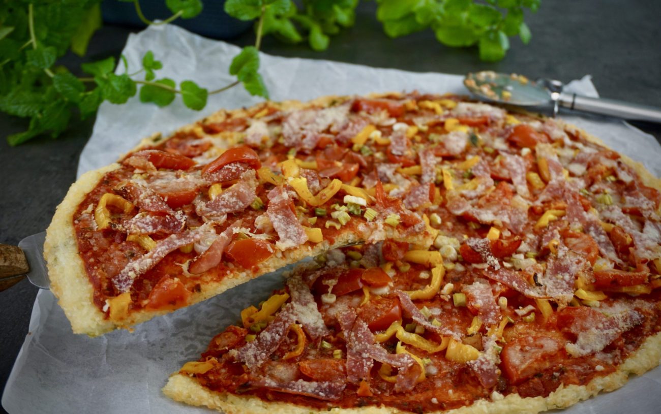 Pizza s rýžovým korpusem
