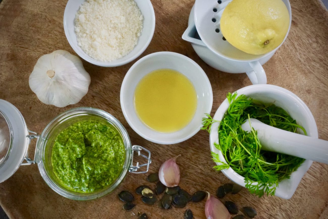Mrkvové pesto