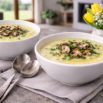 Krémová bramborová polévka