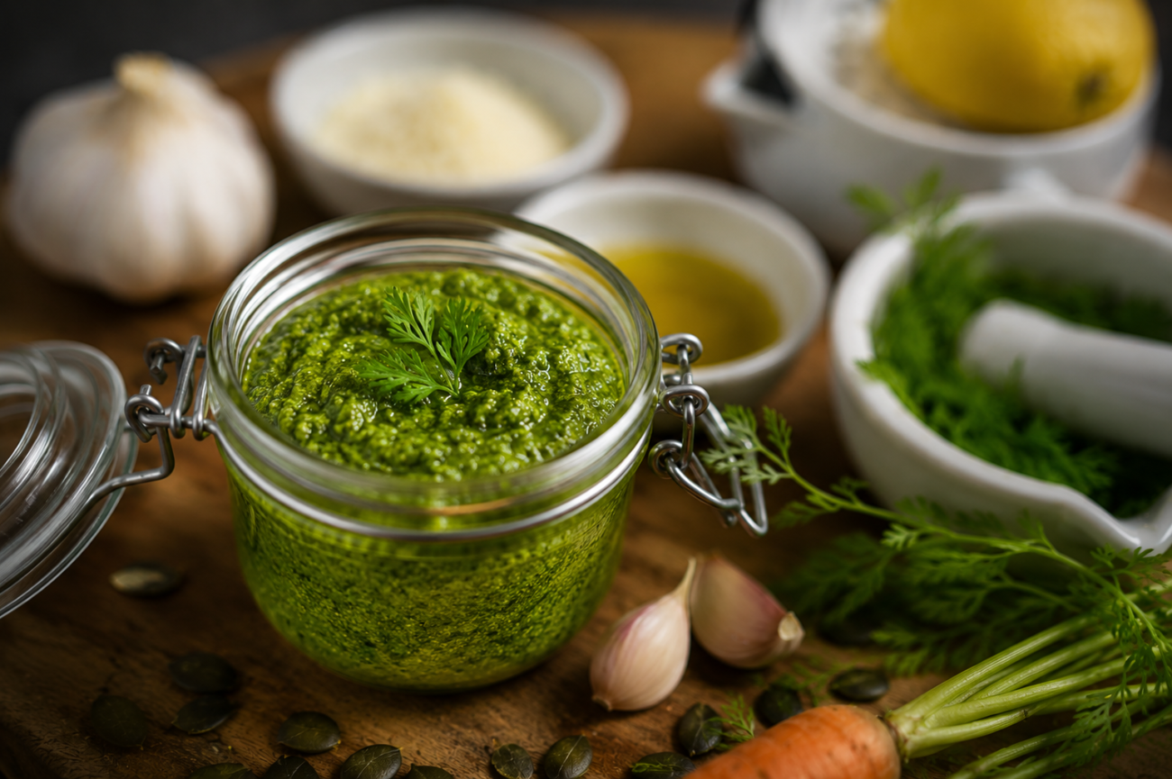 Mrkvové pesto