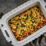 Zeleninová frittata s balkánským sýrem