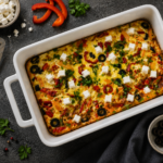 Zeleninová frittata s balkánským sýrem