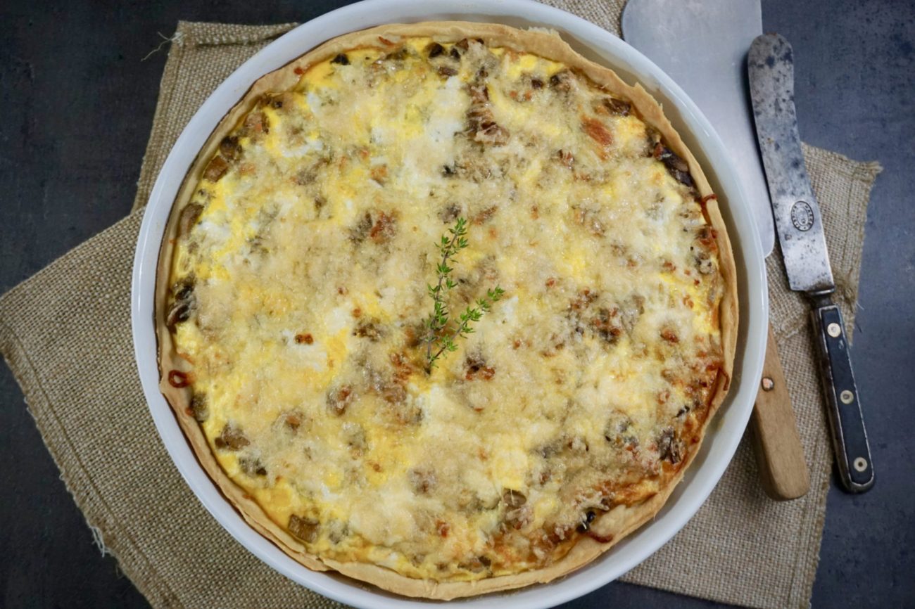 Quiche se žampióny