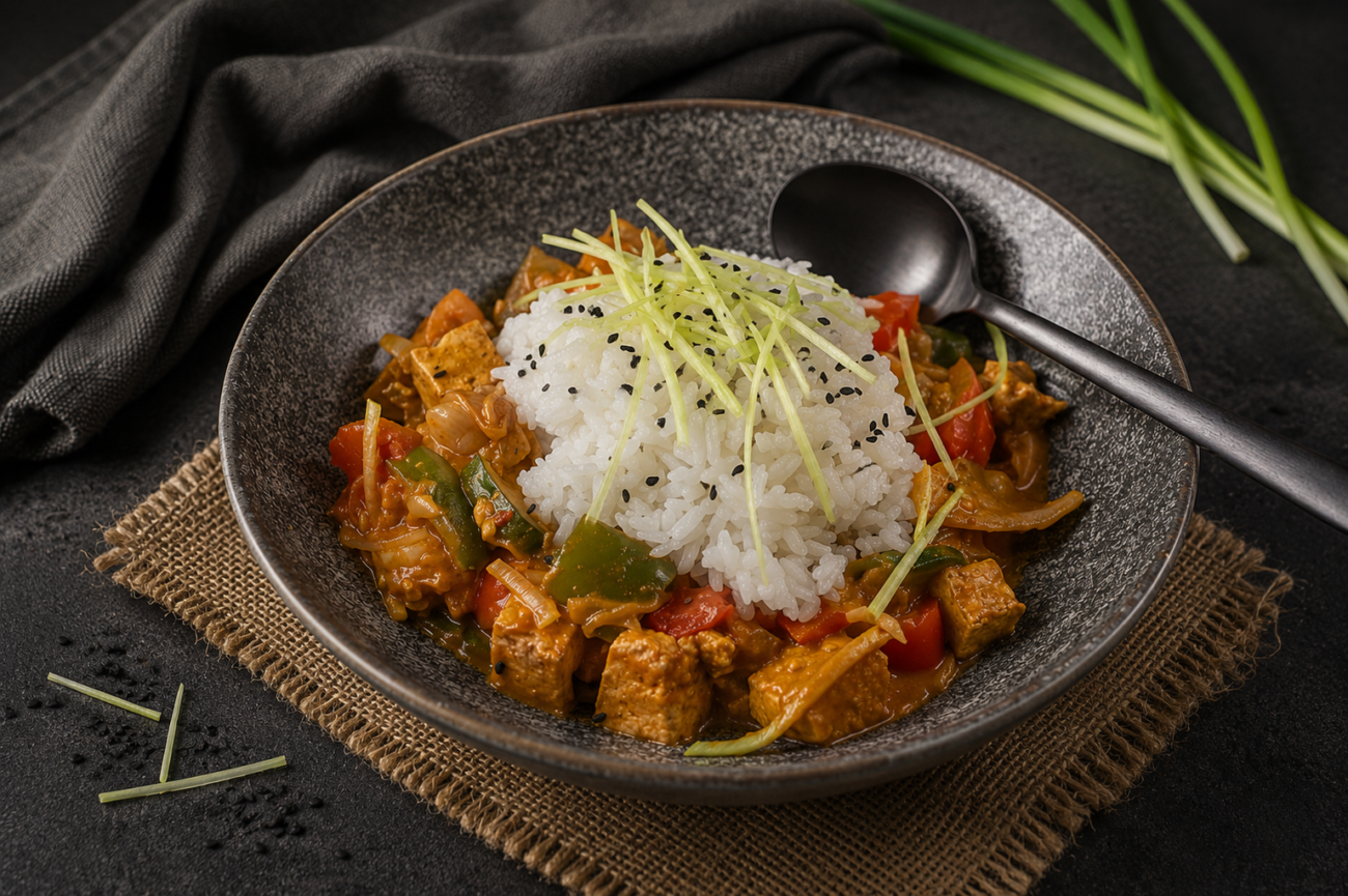 Zeleninové kari s tofu