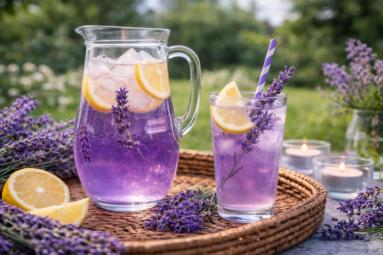 Levandulová limonáda