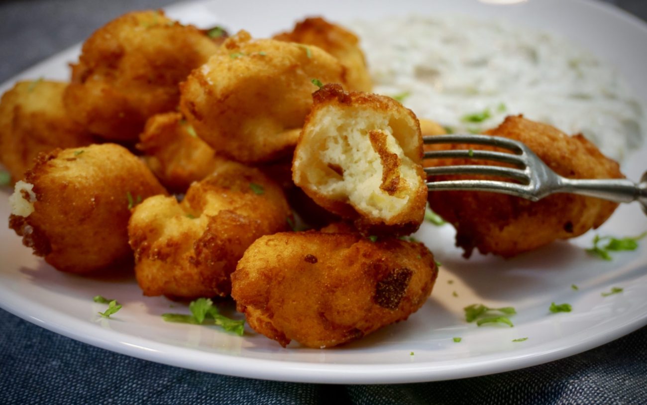 Parmazánové krokety z bramborové kaše