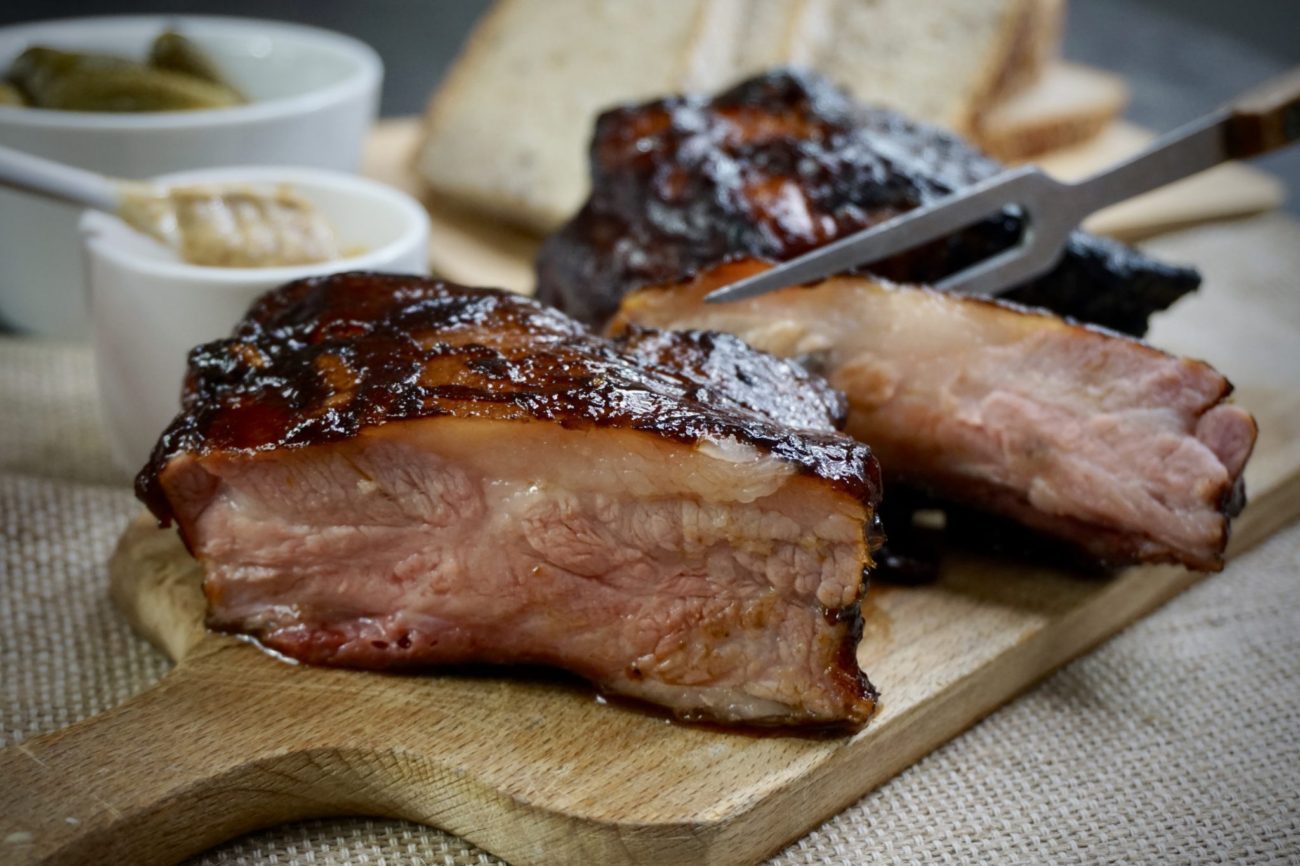 Uzená BBQ žebírka