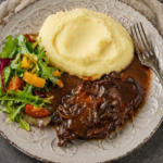 Vepřové plátky pečené v marinádě