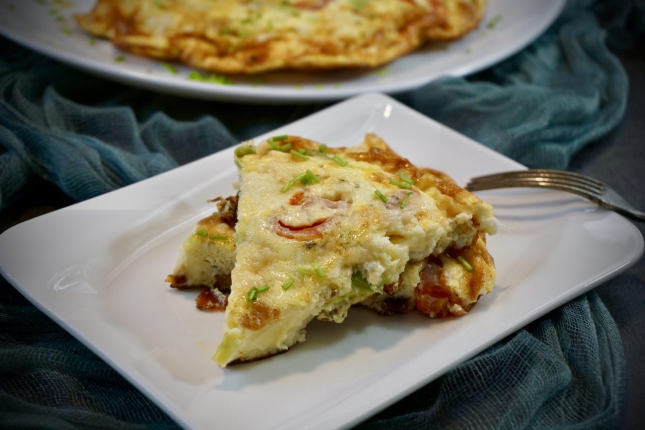 Sýrová frittata