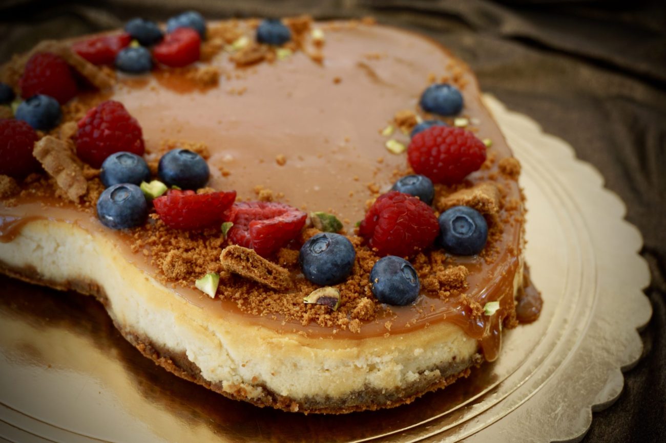 Karamelový cheesecake