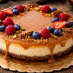 Karamelový cheesecake