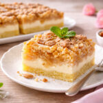 Jablečný koláč s tvarohem