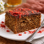 Jablečný perník s ovesnými vločkami