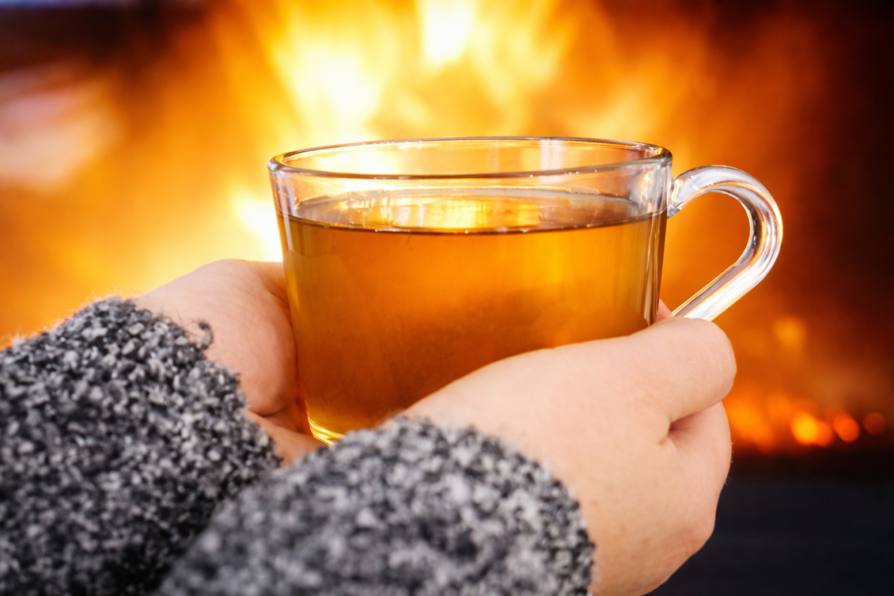 Čaj z pečených dýňových semínek