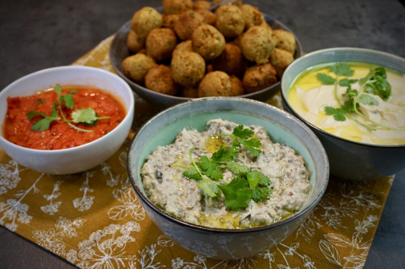 Baba ganoush z lilku