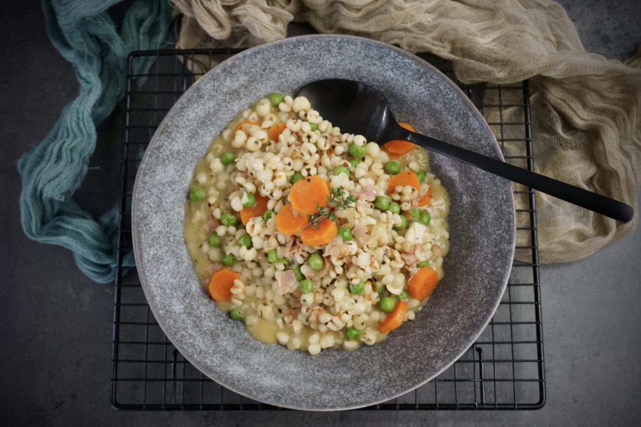 Risotto ze slzovky