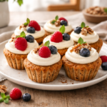 Mrkvové cupcaky se sladkým krémem