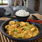 Tofu kari s jasmínovou rýží