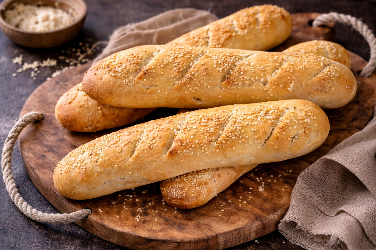 Bagety ze žitného kvásku