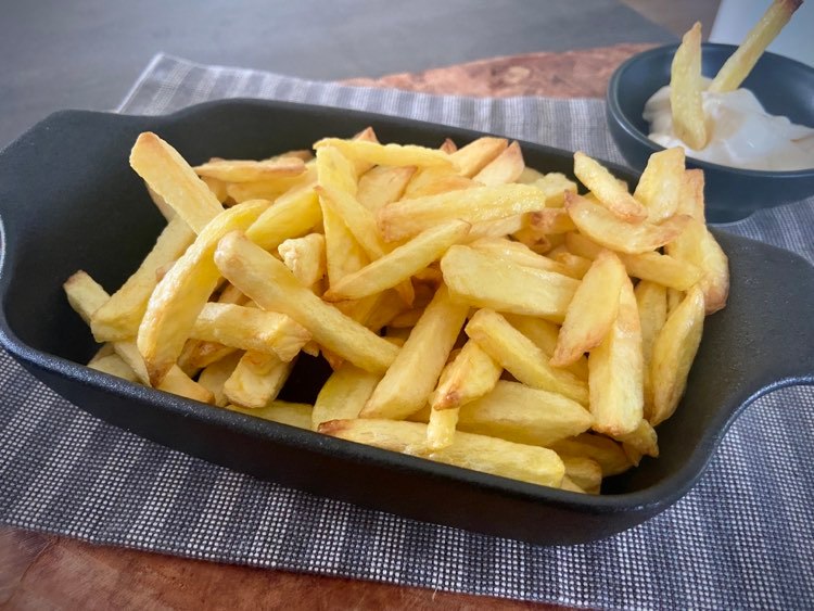 Bramborové hranolky z horkovzdušné fritézy