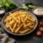 Bramborové hranolky z horkovzdušné fritézy