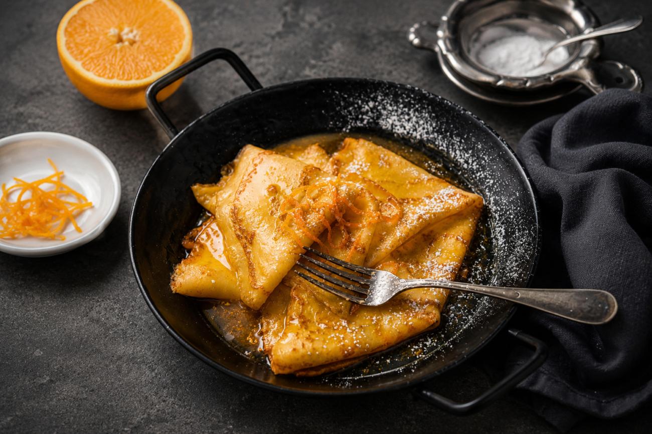 Palačinky Suzette