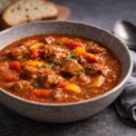 Vepřový guláš s paprikami