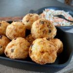 Rýžové krokety s uzeným lososem z horkovzdušné fritézy