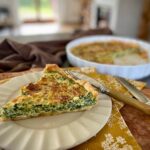 Špenátový koláč - quiche