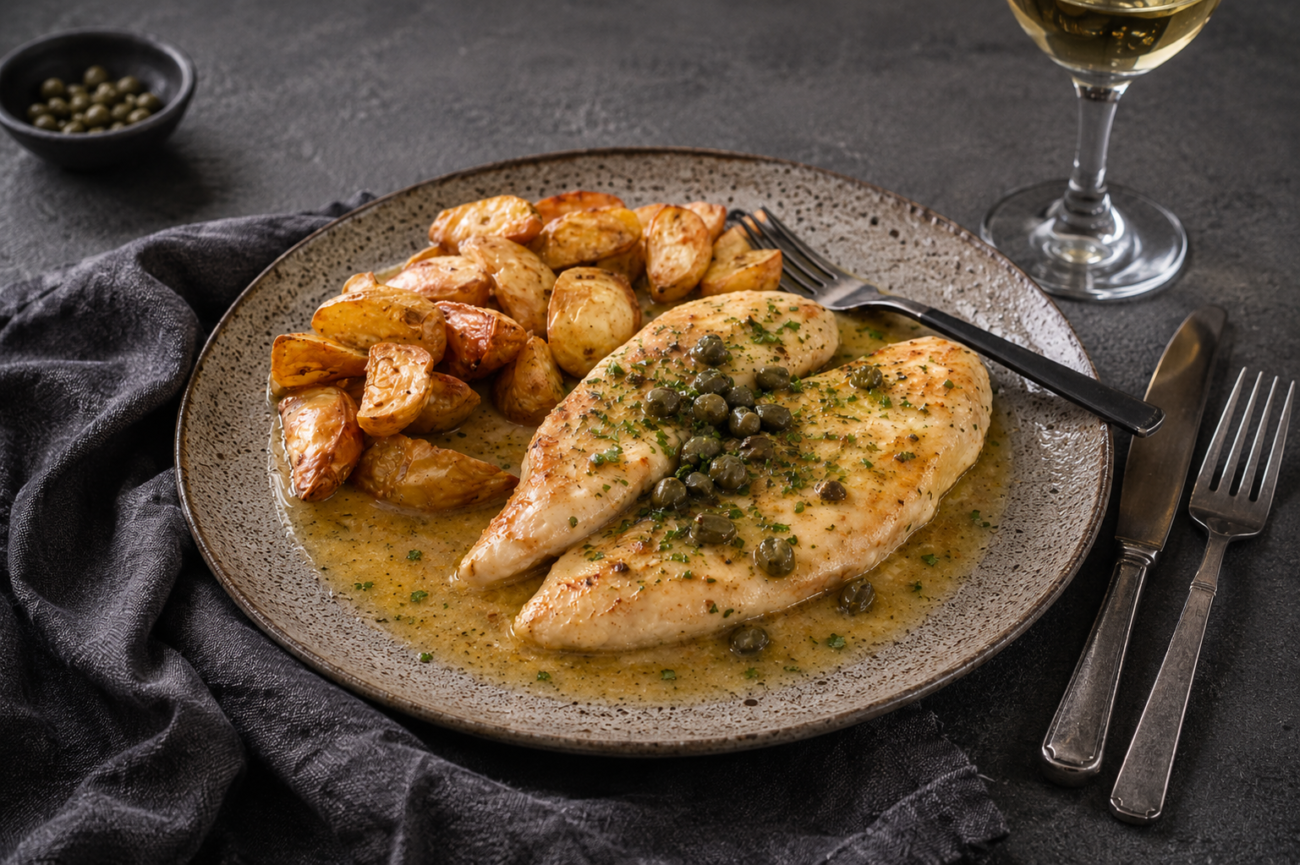 Kuřecí piccata