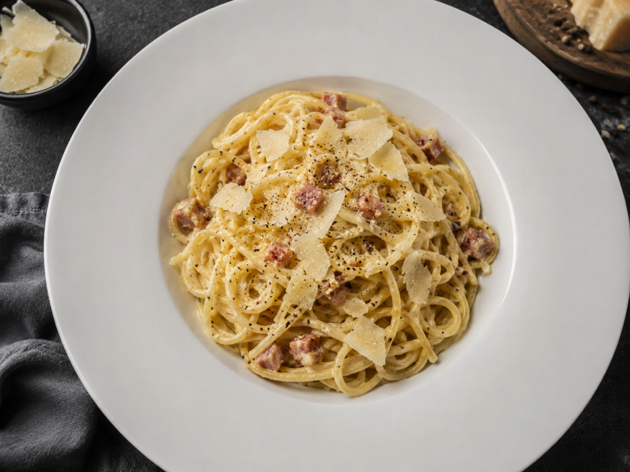 Špagety carbonara