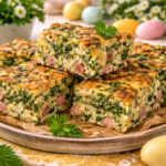 Velikonoční nádivka s kopřivami a podmáslím