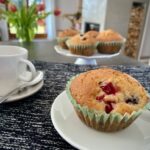 Ovocné muffiny ze zakysané smetany