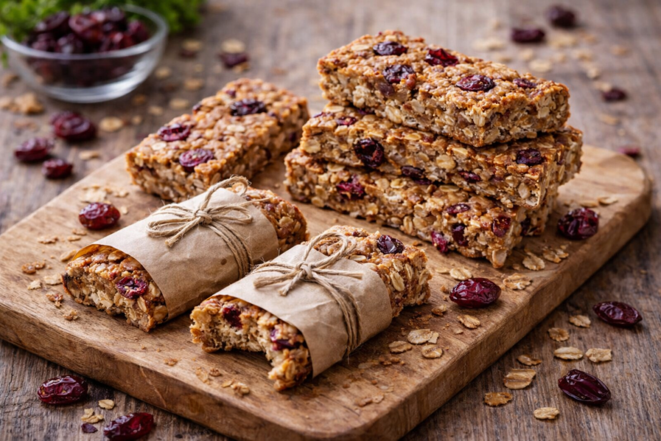 Domácí müsli tyčinky