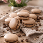 Kávové makronky
