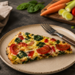 Frittata se špenátem